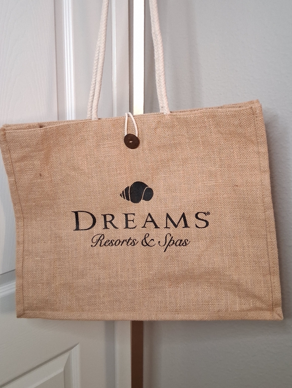 Dreams Resort And Spa Woven Tote Bag New